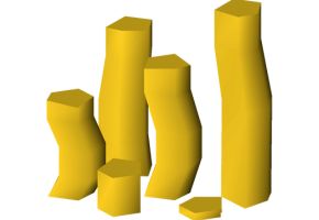 OSRS free-to-play character collecting cowhides near Lumbridge